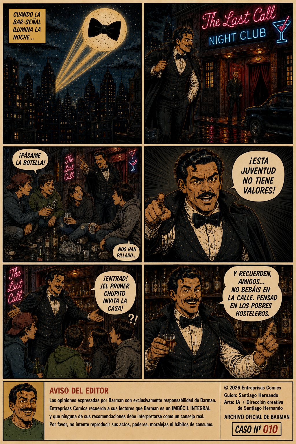 La noche del botellón