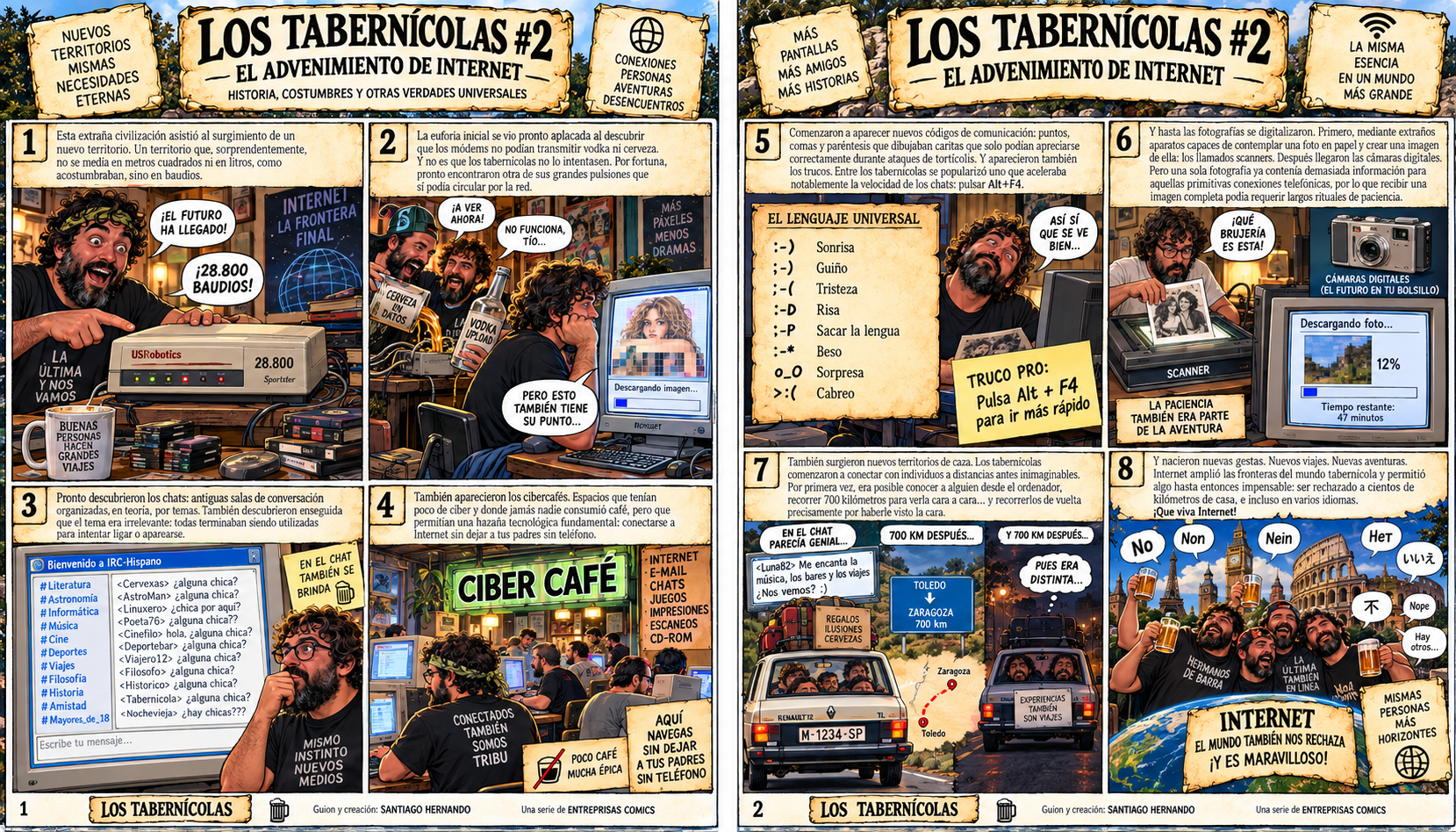 Los Tabernícolas #2 — El advenimiento de Internet