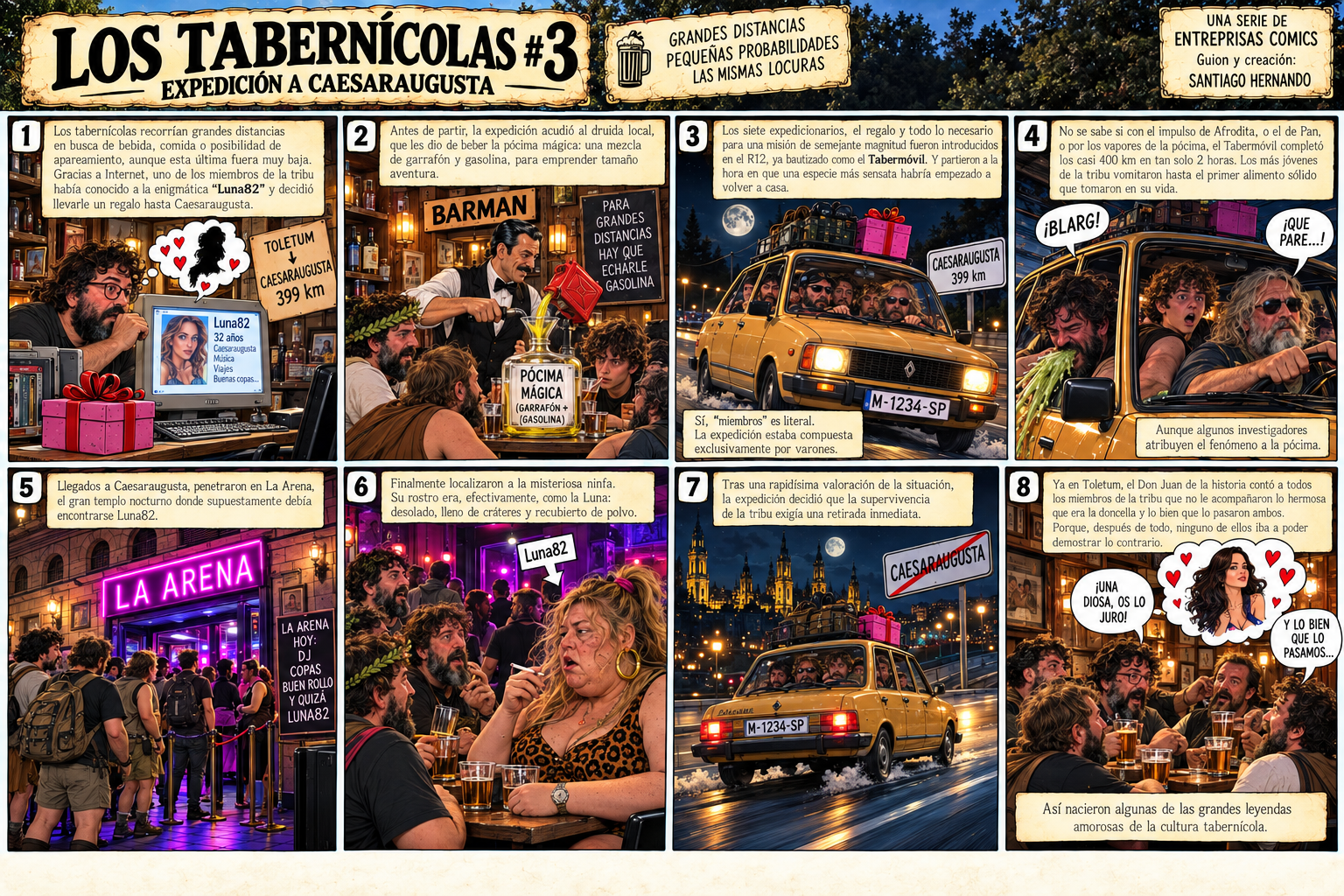 Los Tabernícolas #3 — Expedición a Caesaraugusta