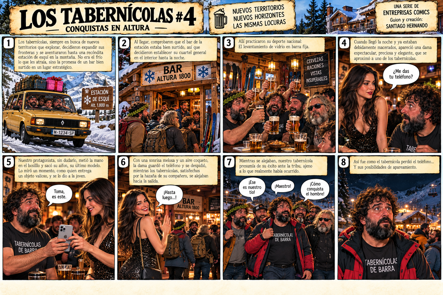 Los Tabernícolas #4 — El inesperado éxito de un tabernícola en las dotes amatorias